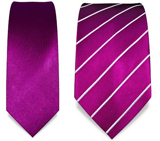 mens magenta tie